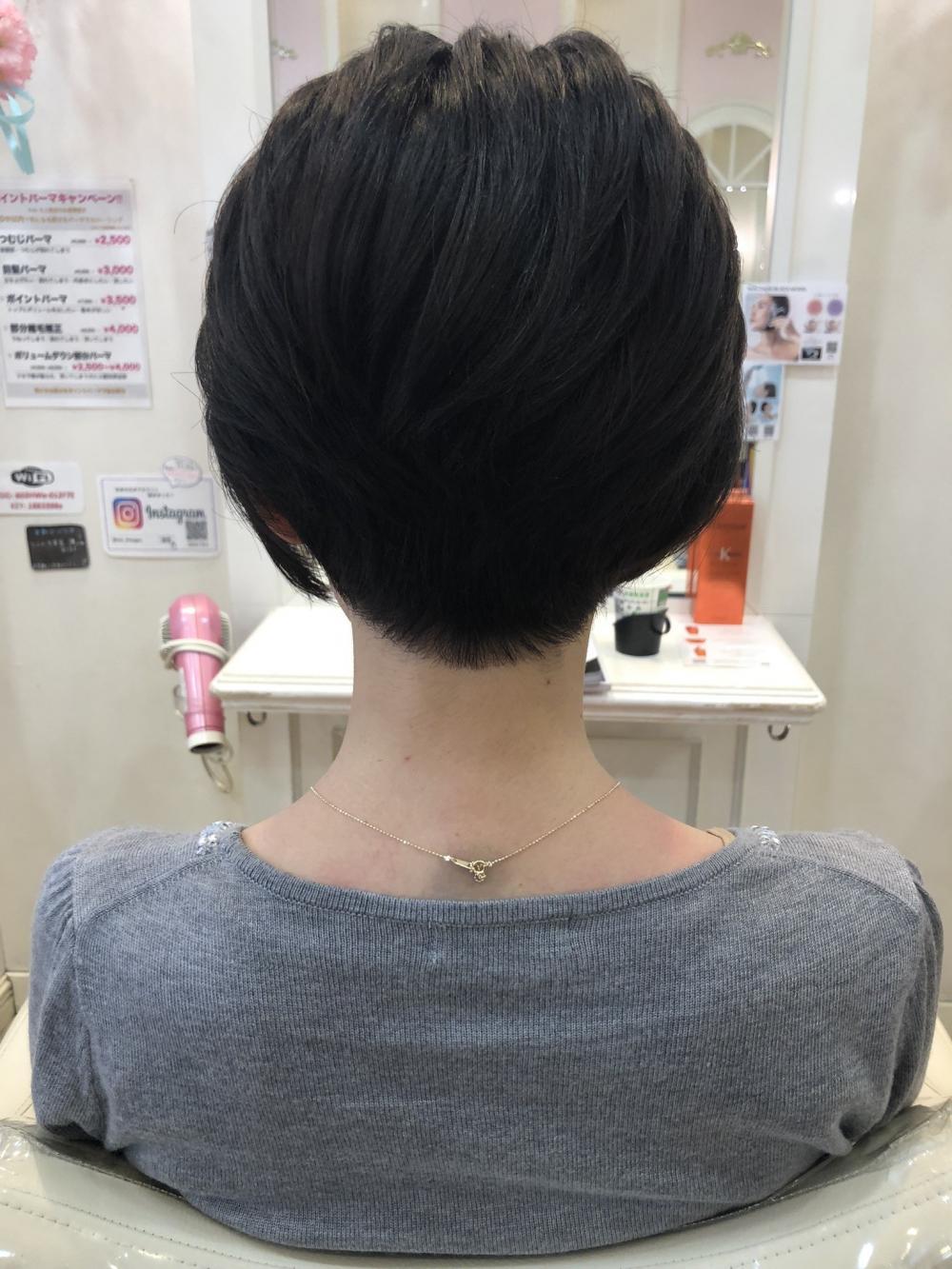 前下がりショートボブ｜サブ写真③
