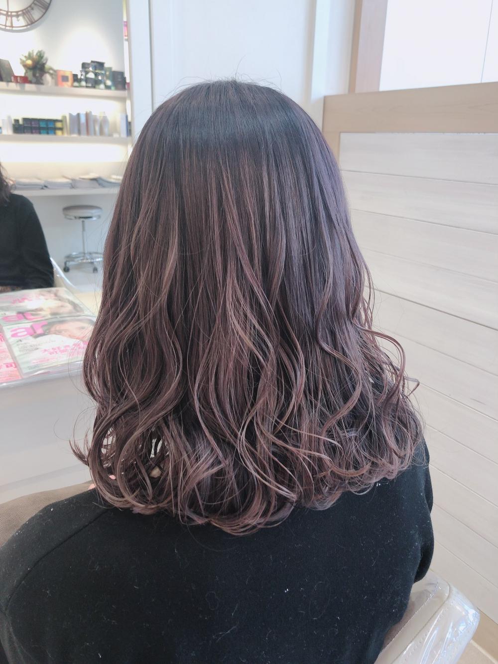 ☆色落ちがクリーミーなラベンダーベージュ☆