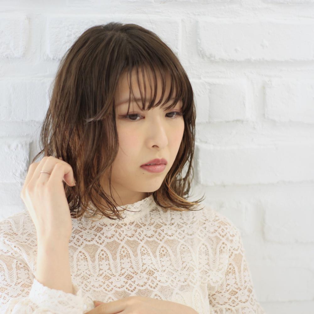 セミウェット外ハネレイヤーボブ｜サブ写真②