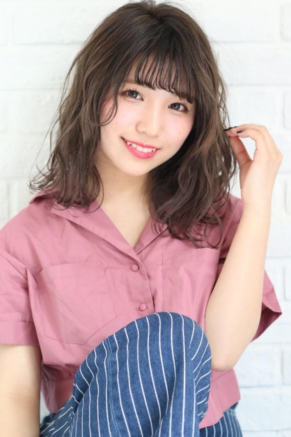 ウェーブでつくるラフスタイル