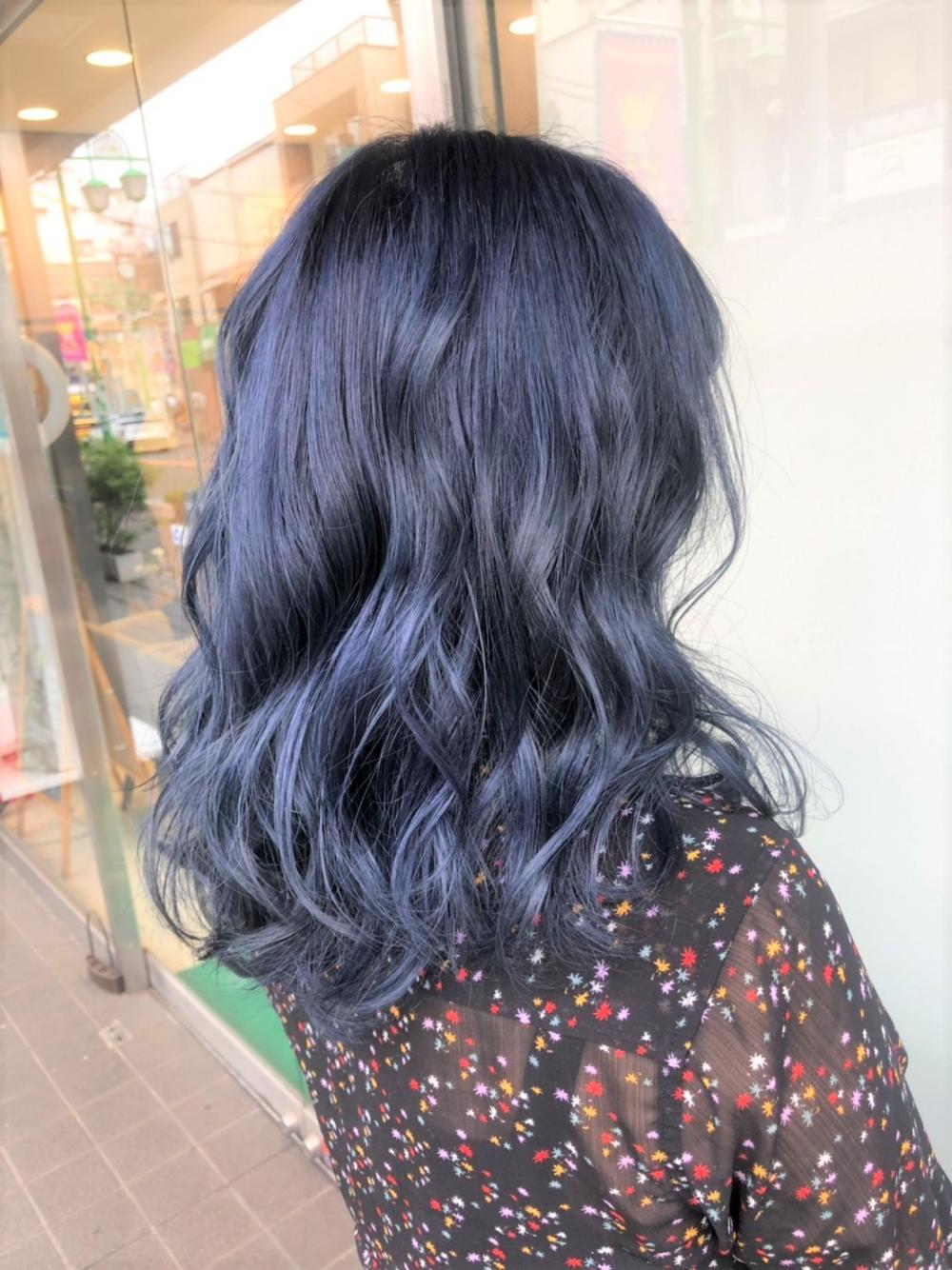 【Ａｓｈ等々力店/水野翼】ハイトーンカラーブルー