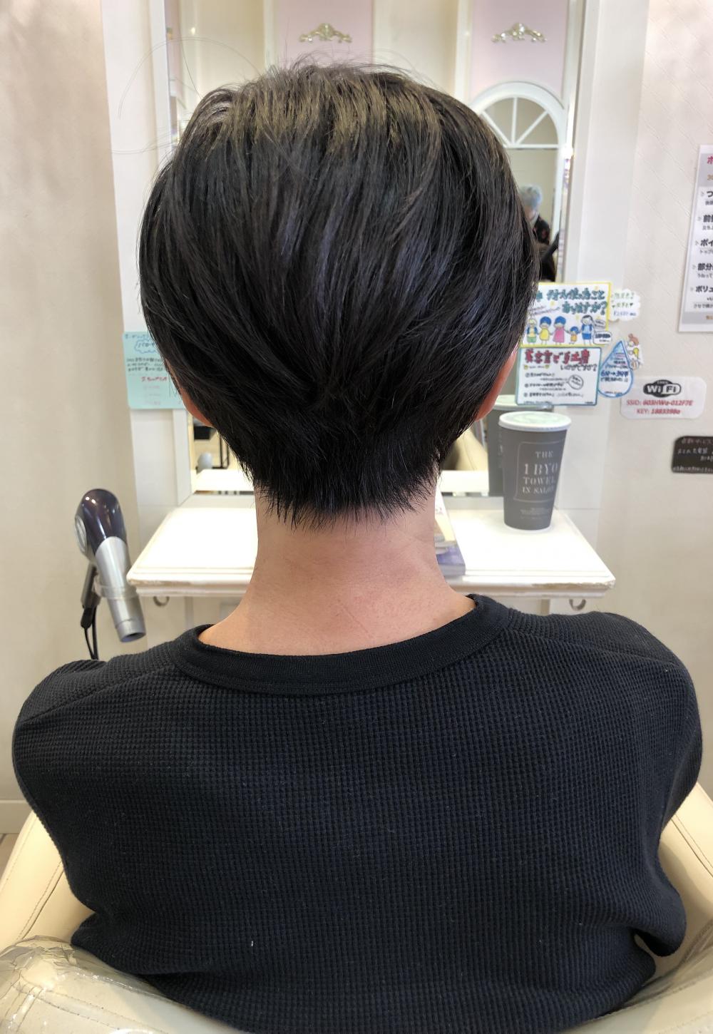 大人ショートボブ｜サブ写真②
