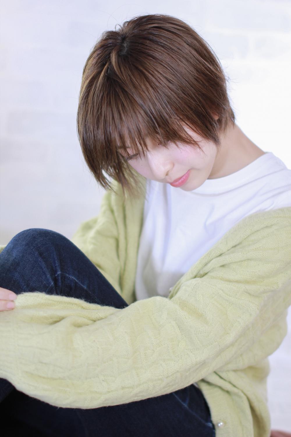 Tショートで収まり易い抜け感のあるヘアに！
