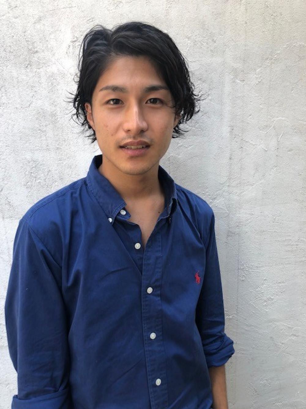 アップバング×無造作パーマ｜サブ写真③