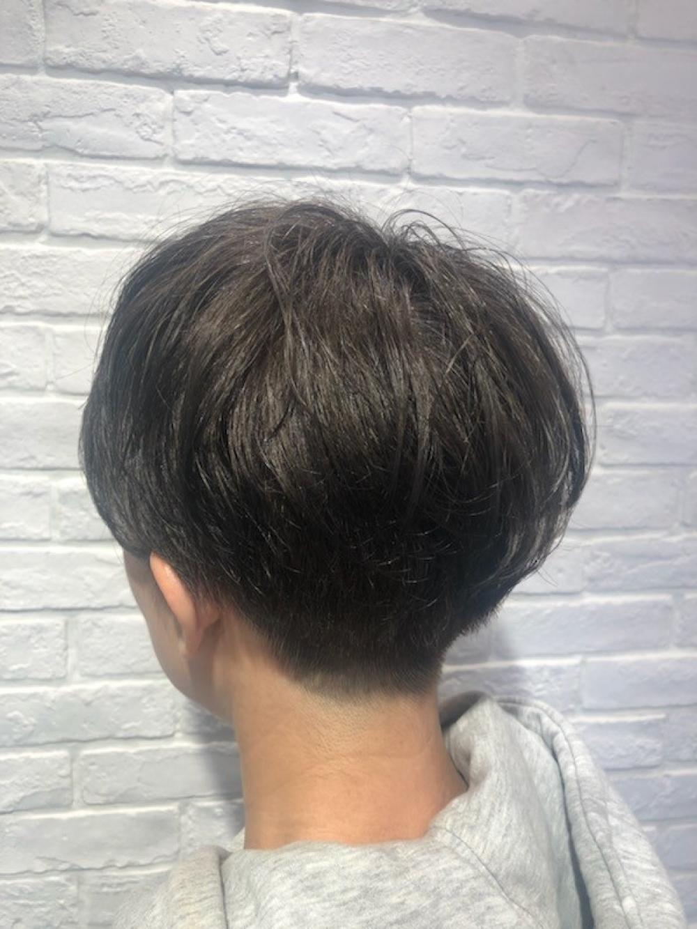 大人カッコイイハンサムショート