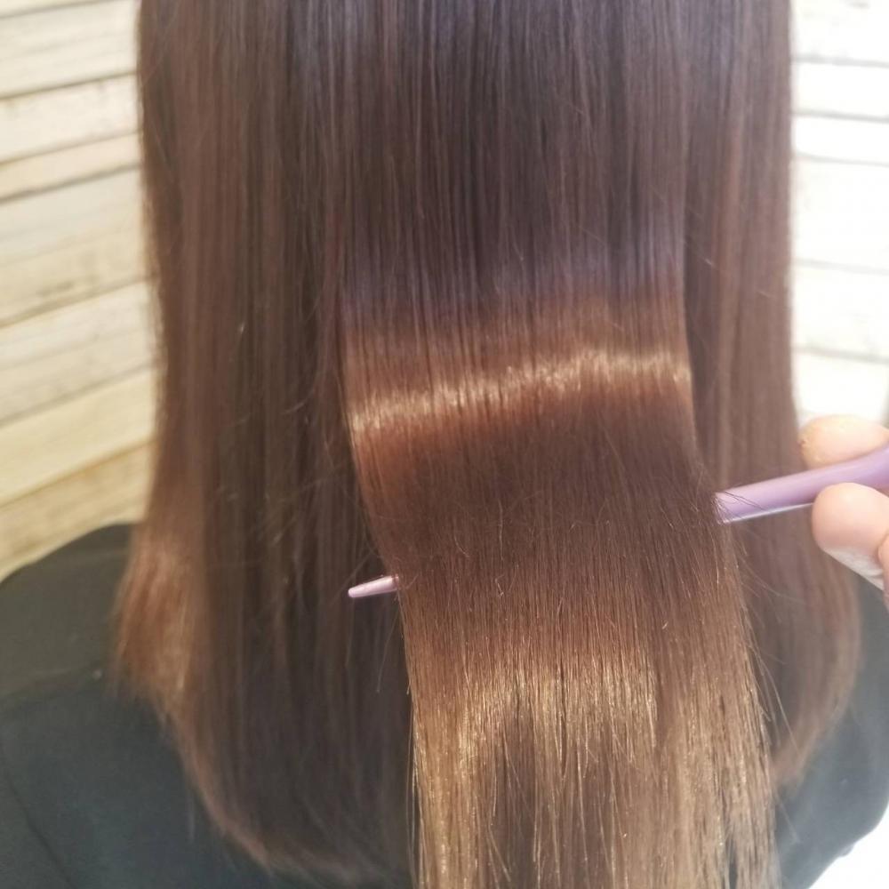 髪質改善ストレート