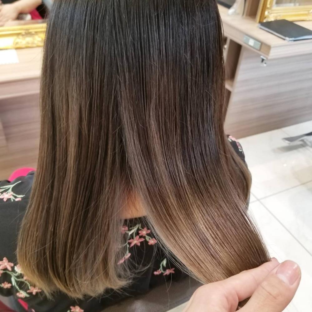 髪質改善ストレート