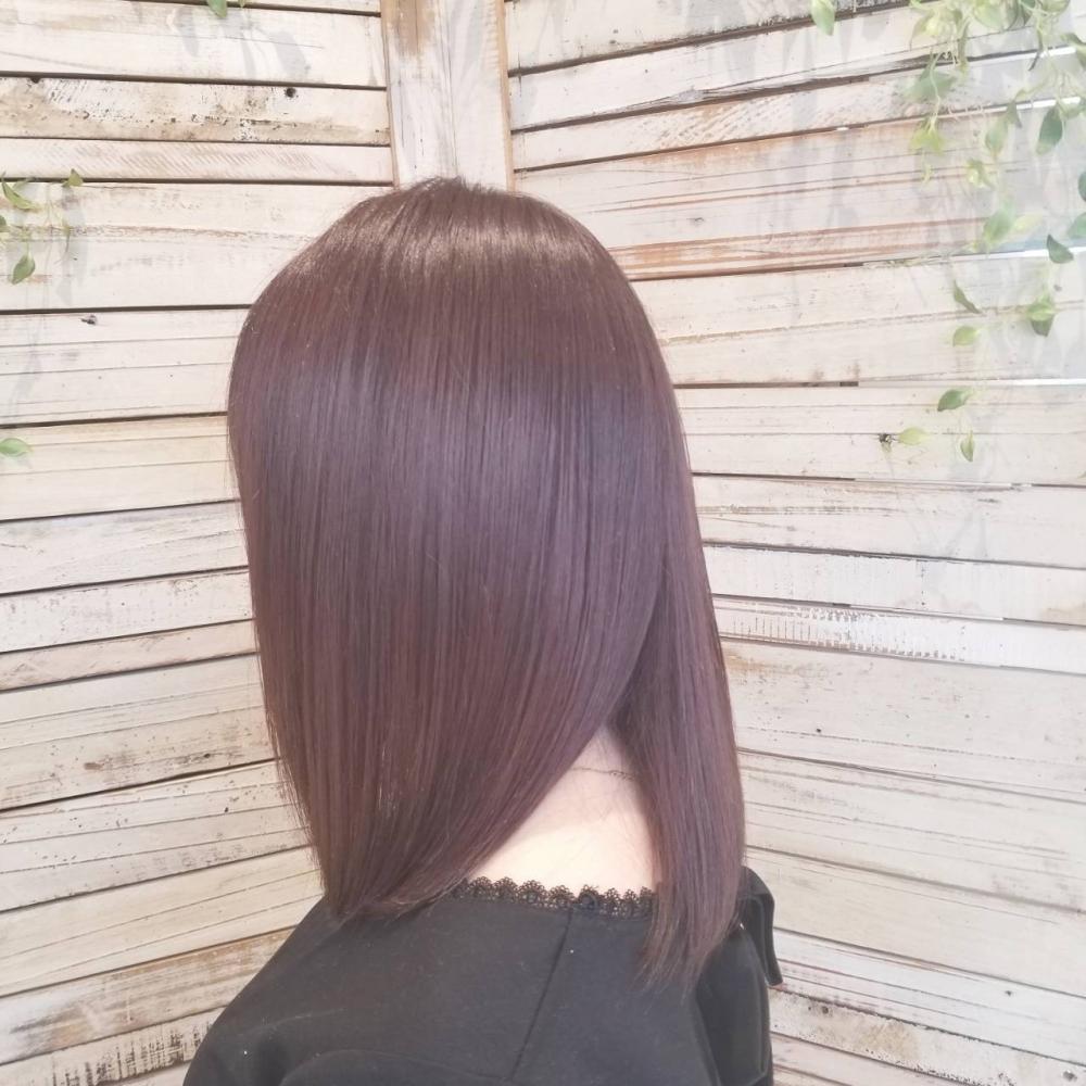 髪質改善ストレート