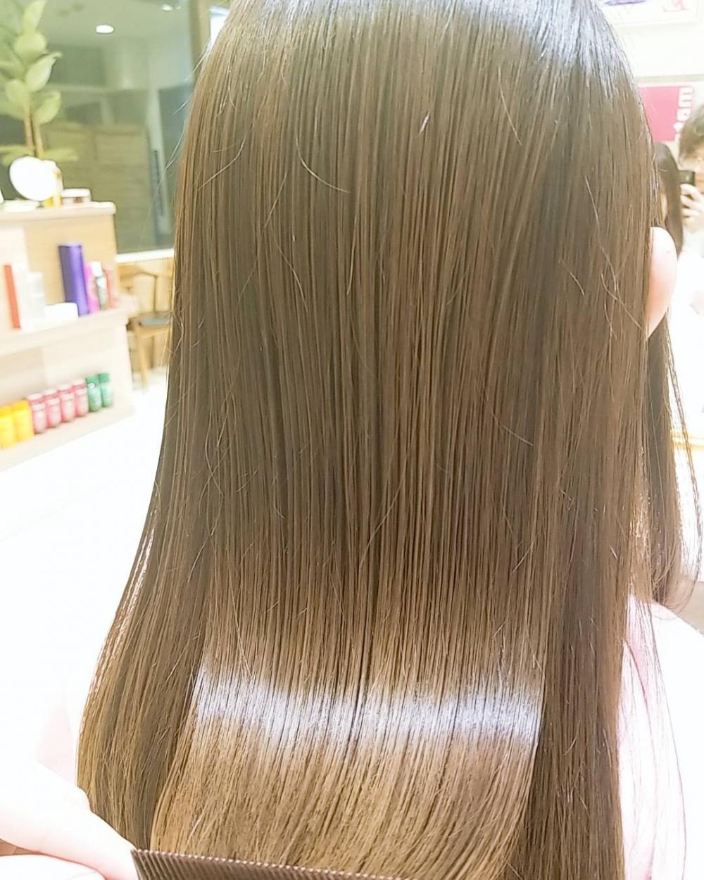 髪質改善ストレート