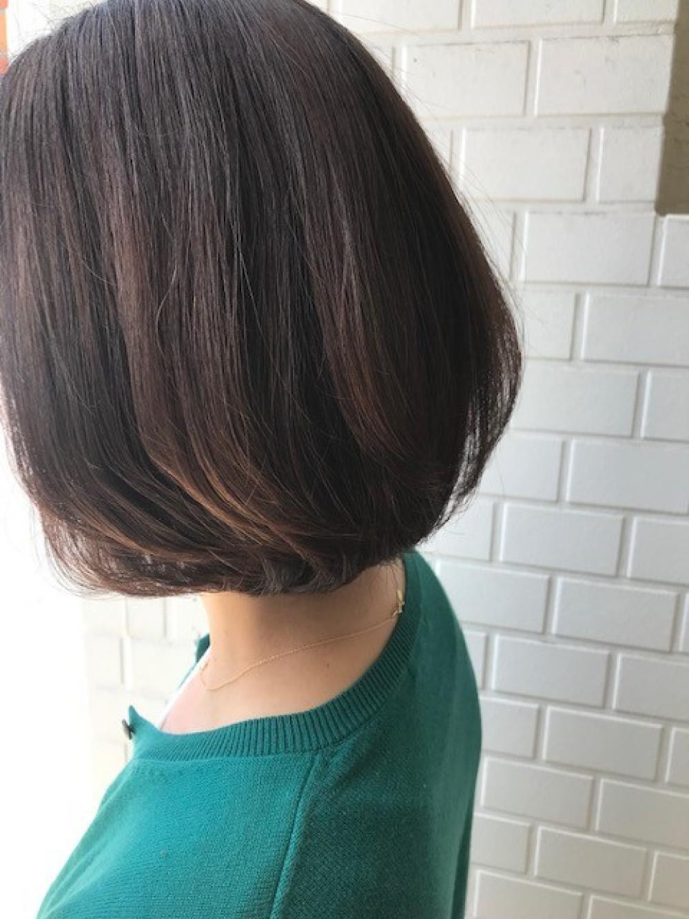 大人美シルエットボブ｜サブ写真②