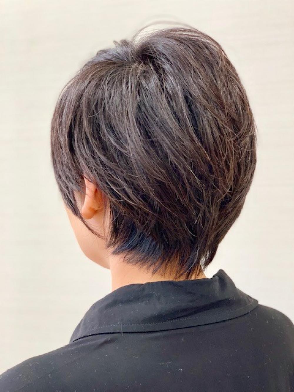 ショートにしたい人必見☆横顔美人ショート☆｜サブ写真③