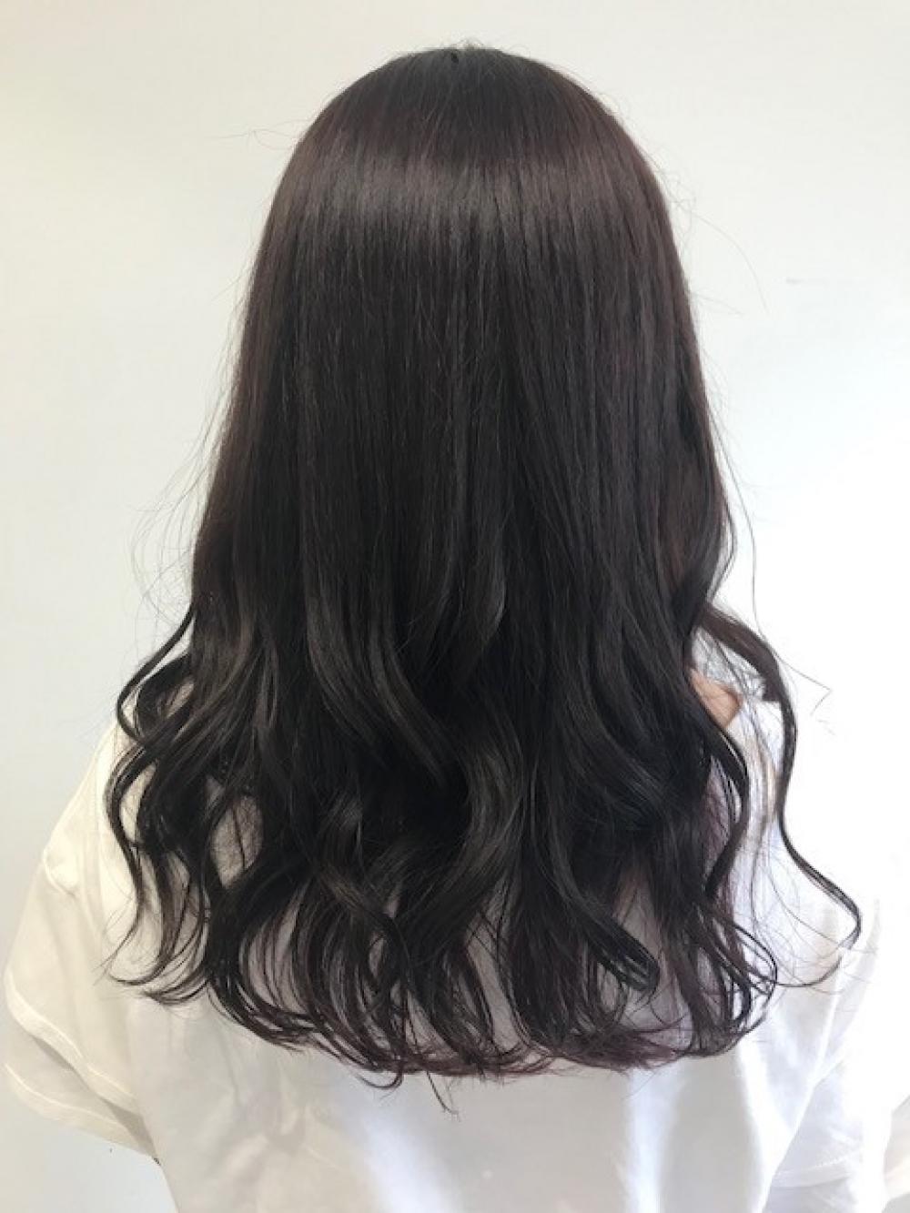 【インナーカラー】ヴァイオレットピンク×ダークヴァイオレット｜サブ写真④