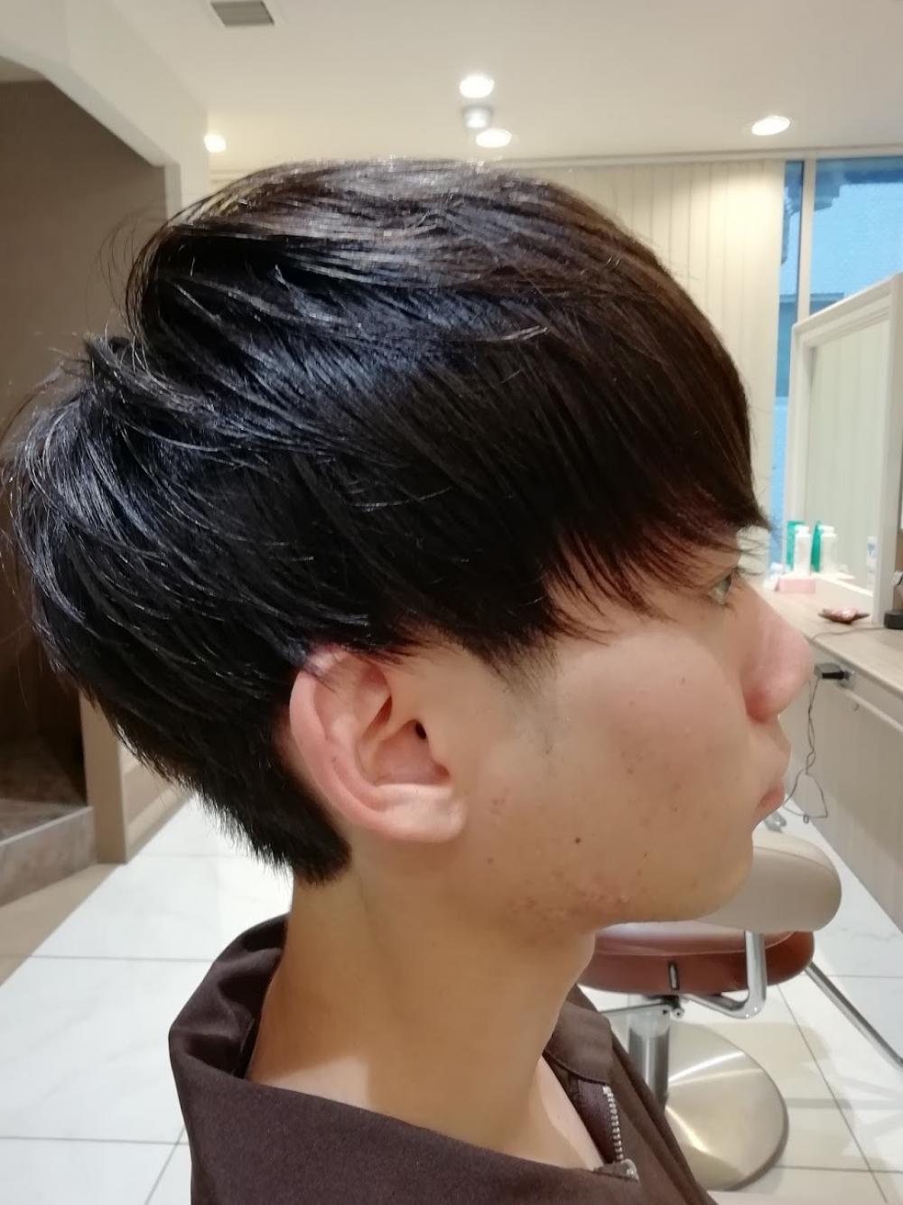 クラウドマッシュ×ツーブロック