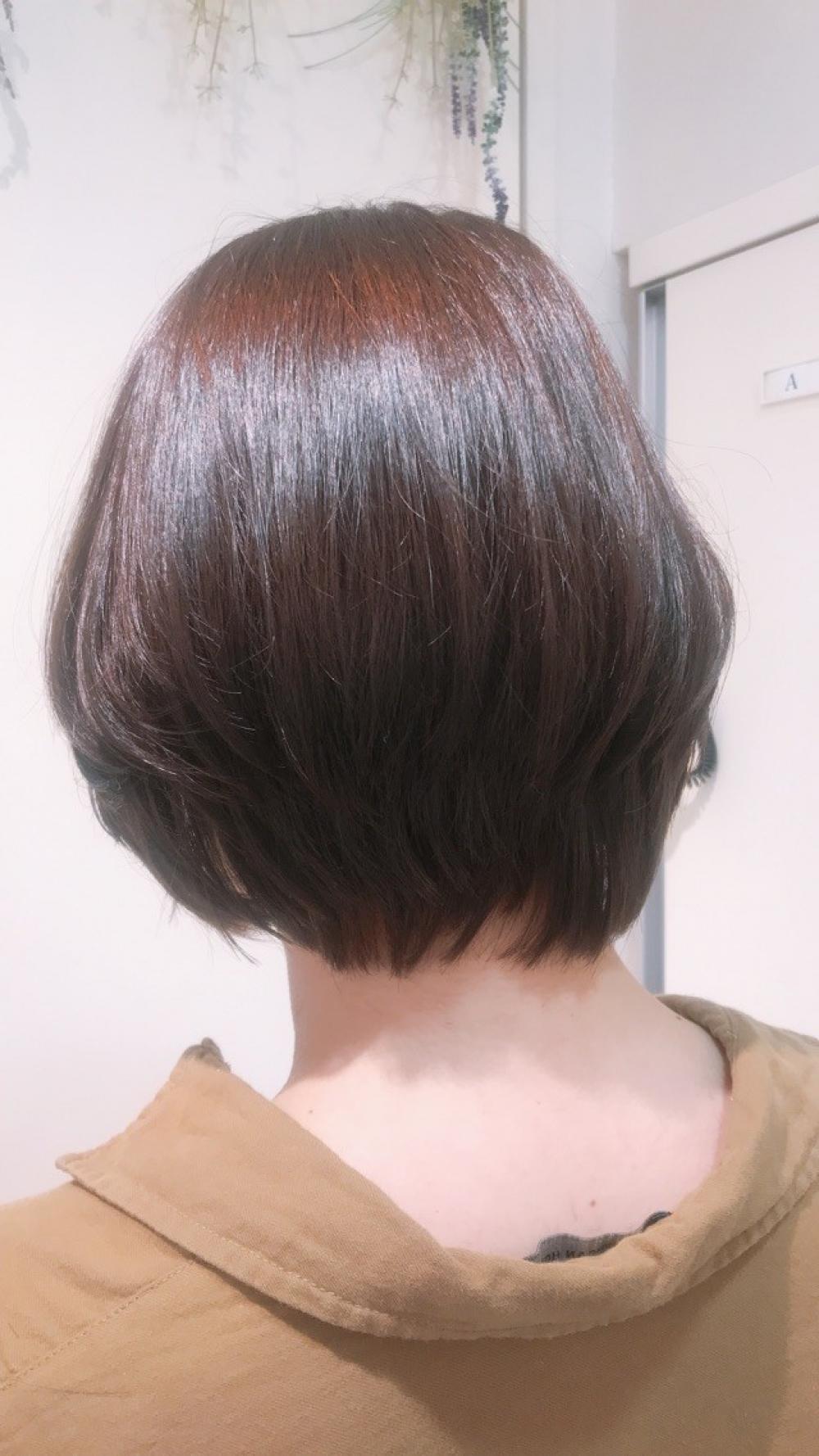 襟足スッキリハンサムボブ｜メイン写真