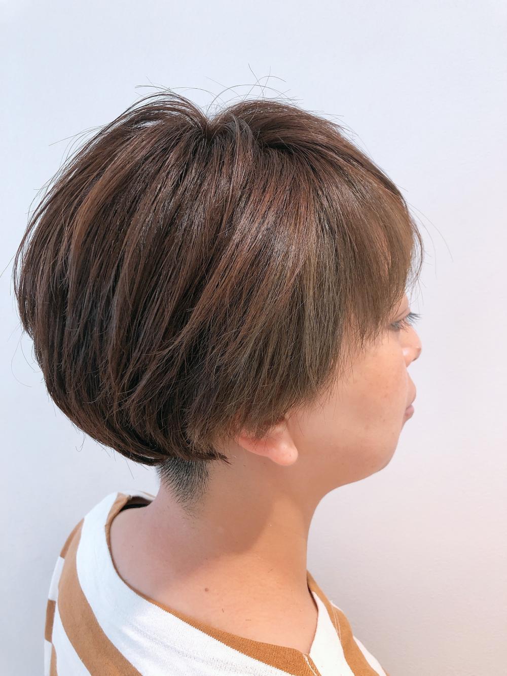 ハンサムマッシュショート☘