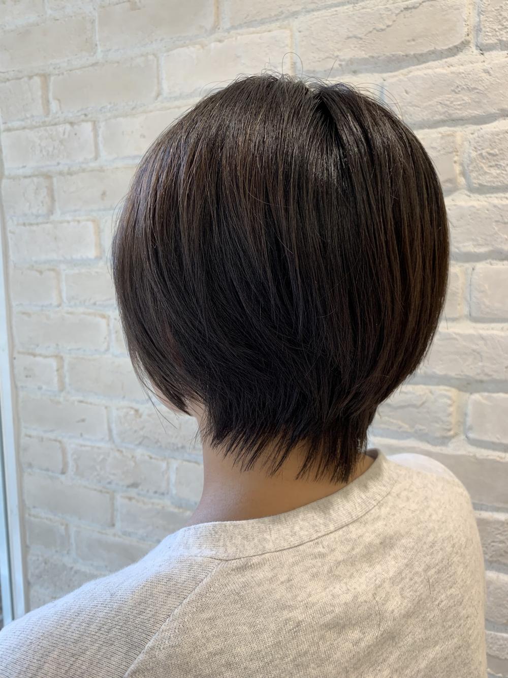シンプルショートボブスタイル｜サブ写真②