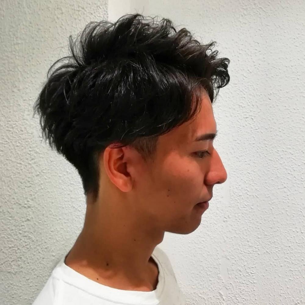 オーダーNO.1ネープレス×ツーブロック×パーマ｜サブ写真②
