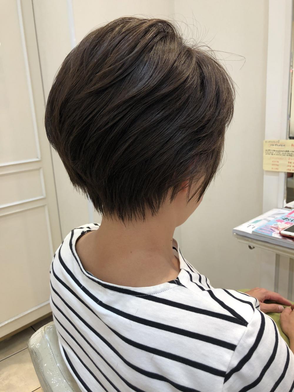 大人ショートボブ