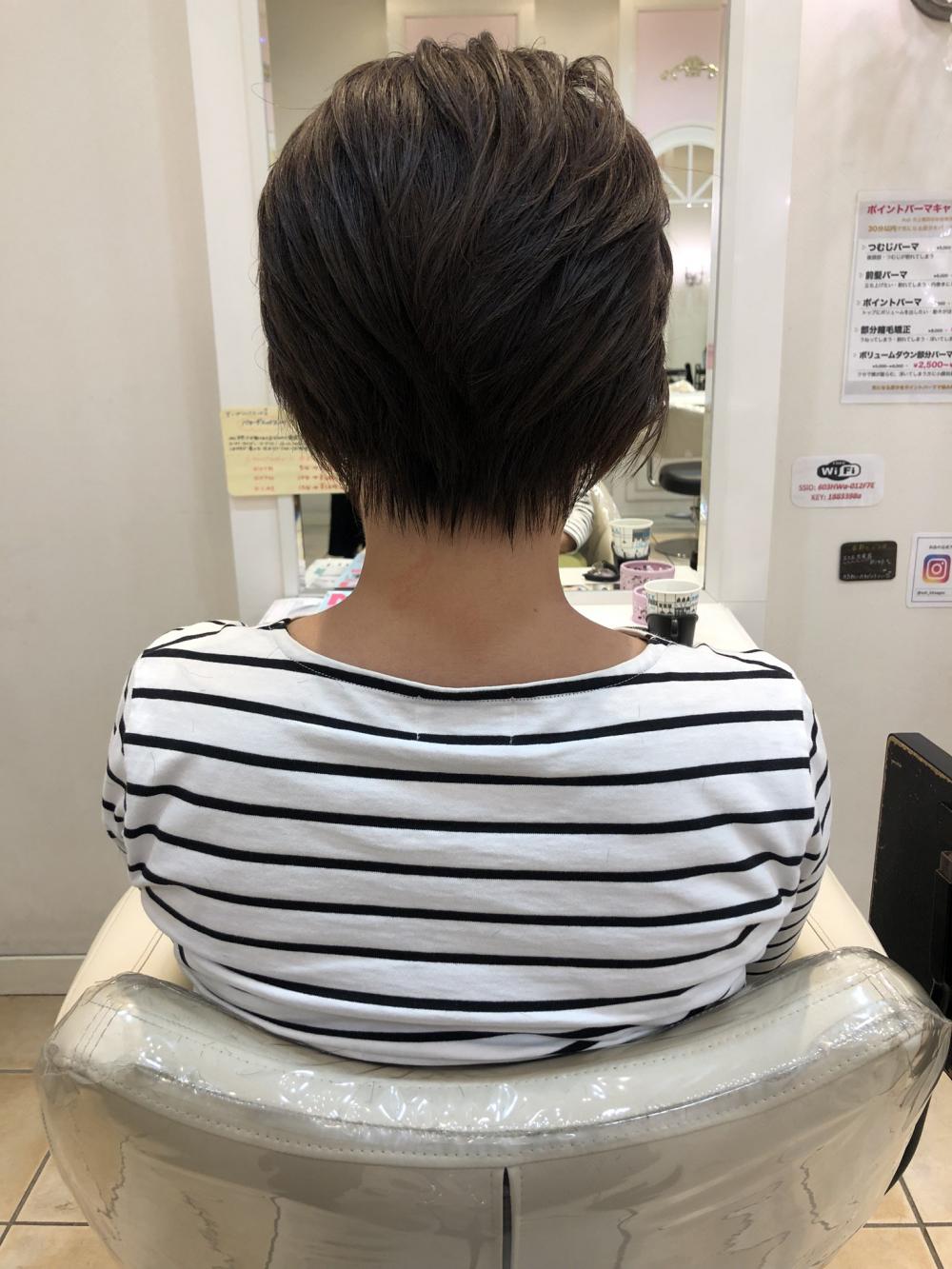 大人ショートボブ｜サブ写真③