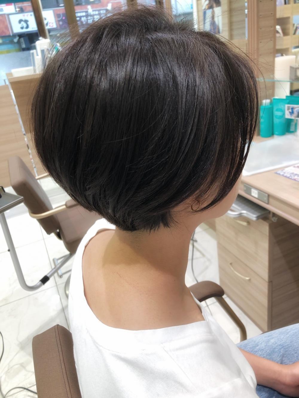大人系マッシュショート