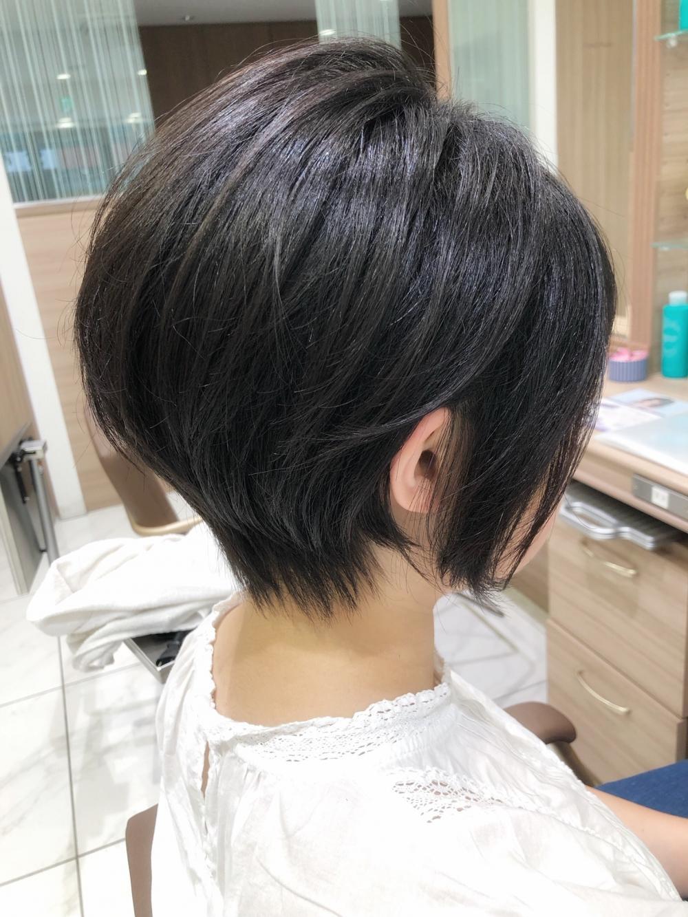 大人系耳掛けショート