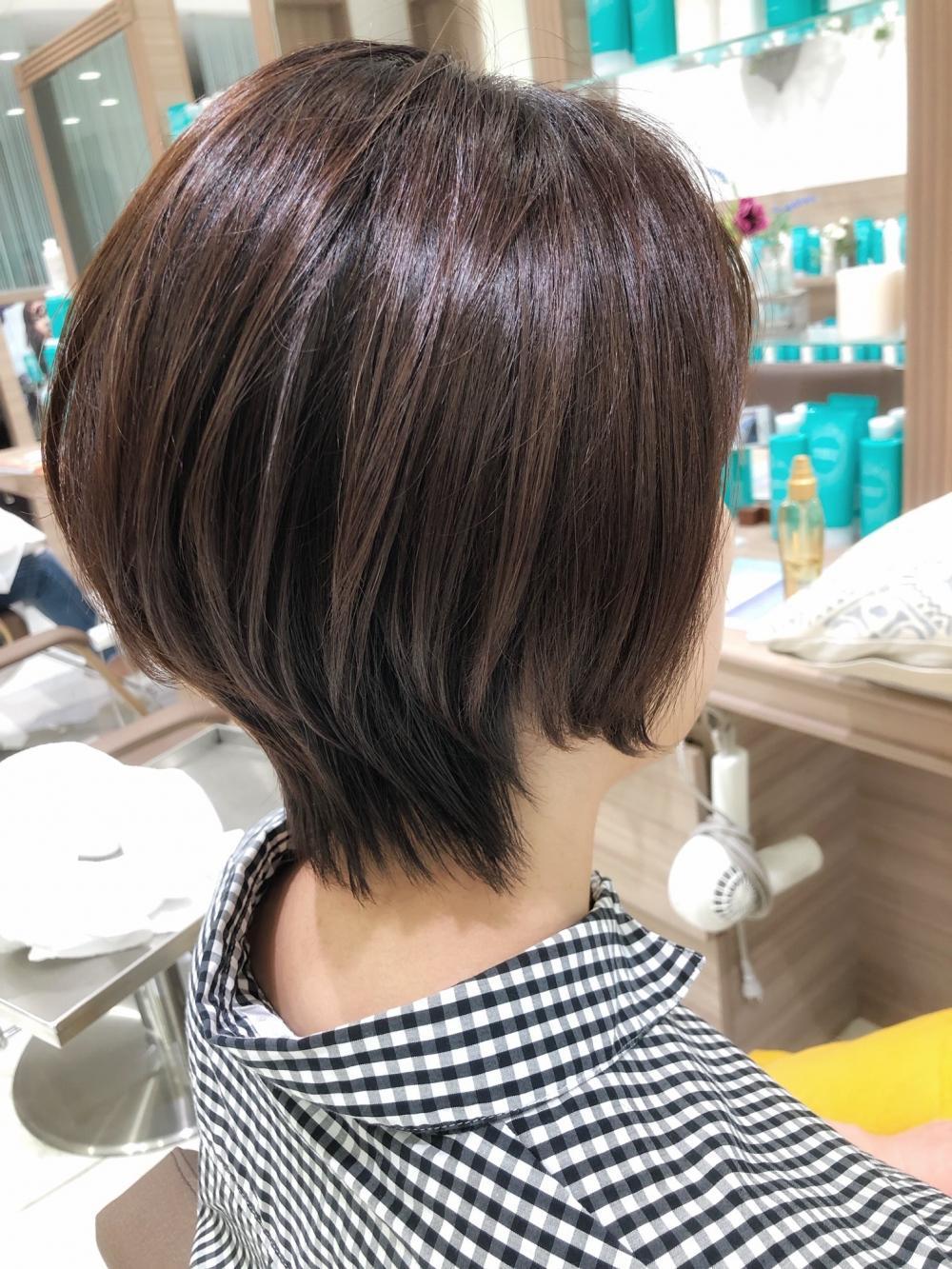 大人系くびれショート