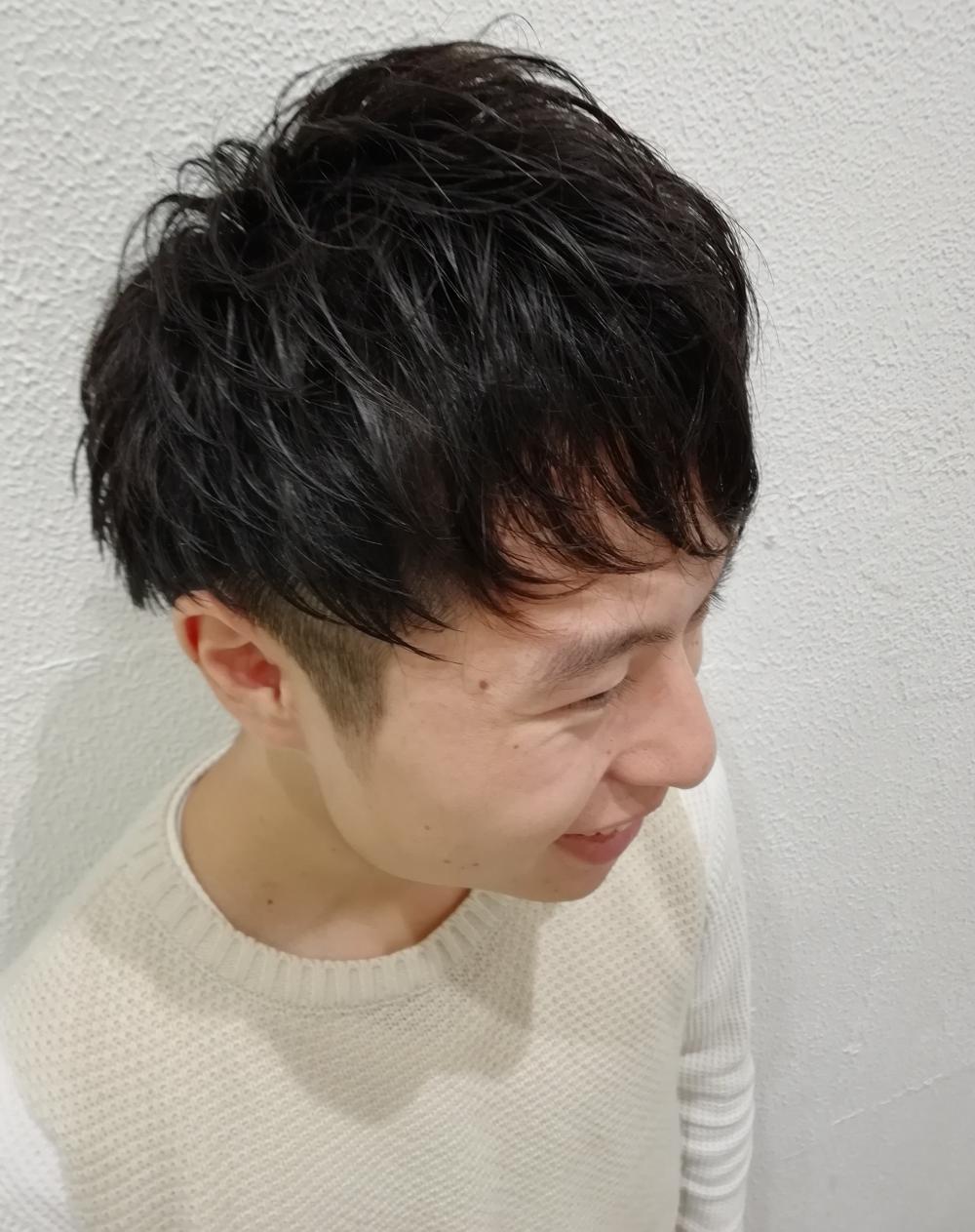 フェザーマッシュ×ピンパーマ