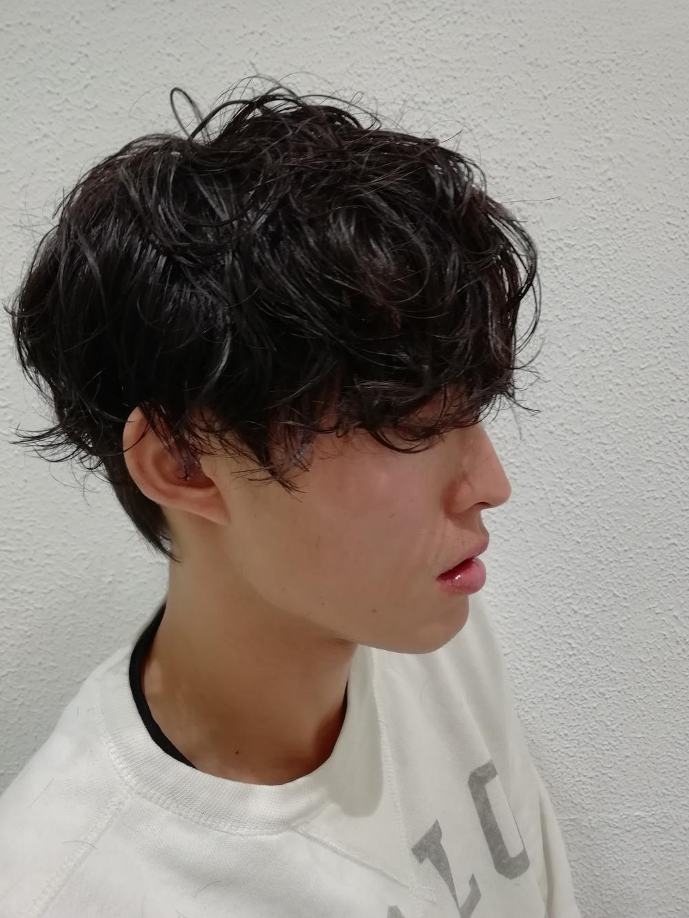 重めのマッシュパーマスタイル｜サブ写真②
