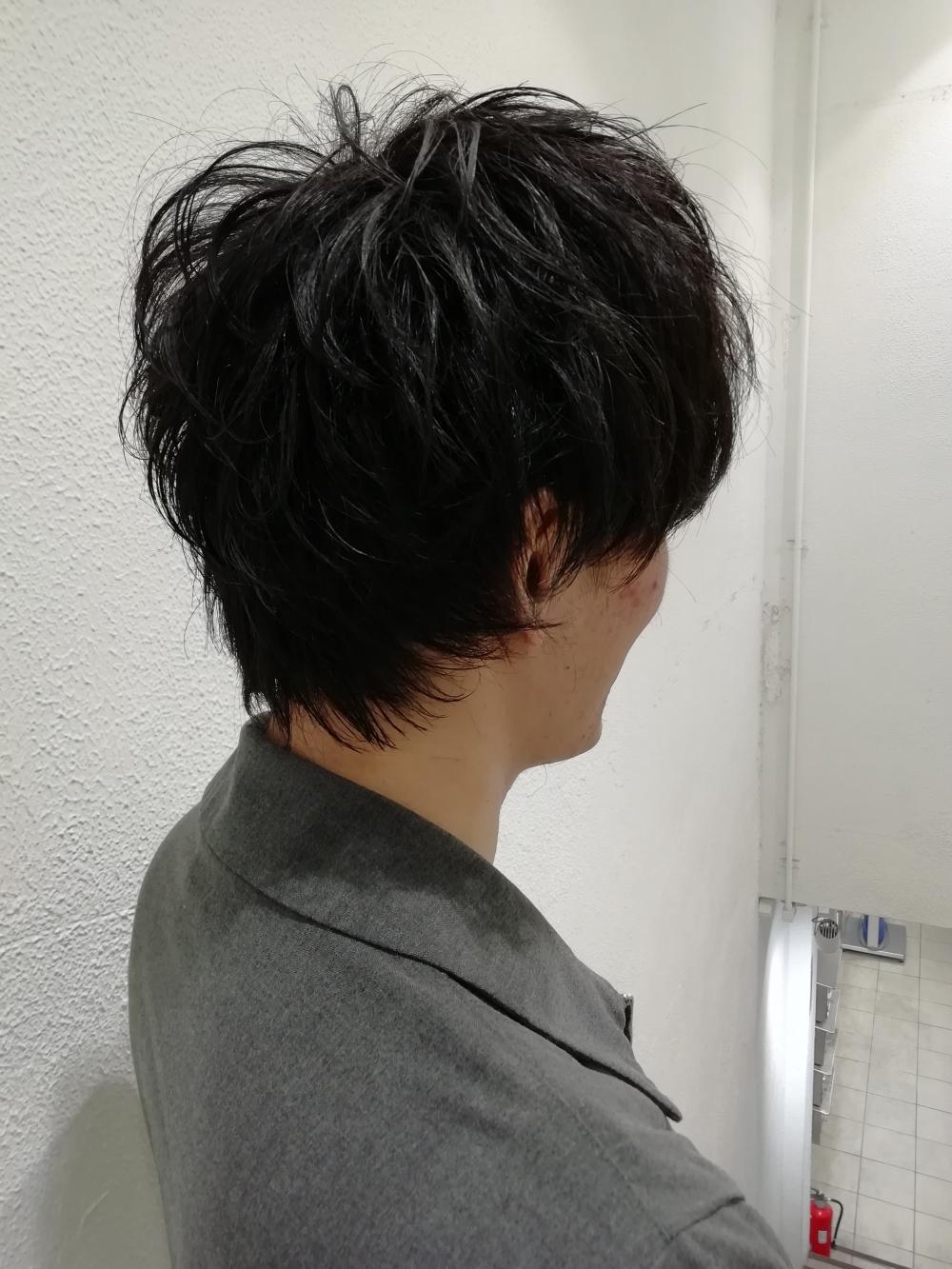 フェザーマッシュ×ツーブロック｜サブ写真③
