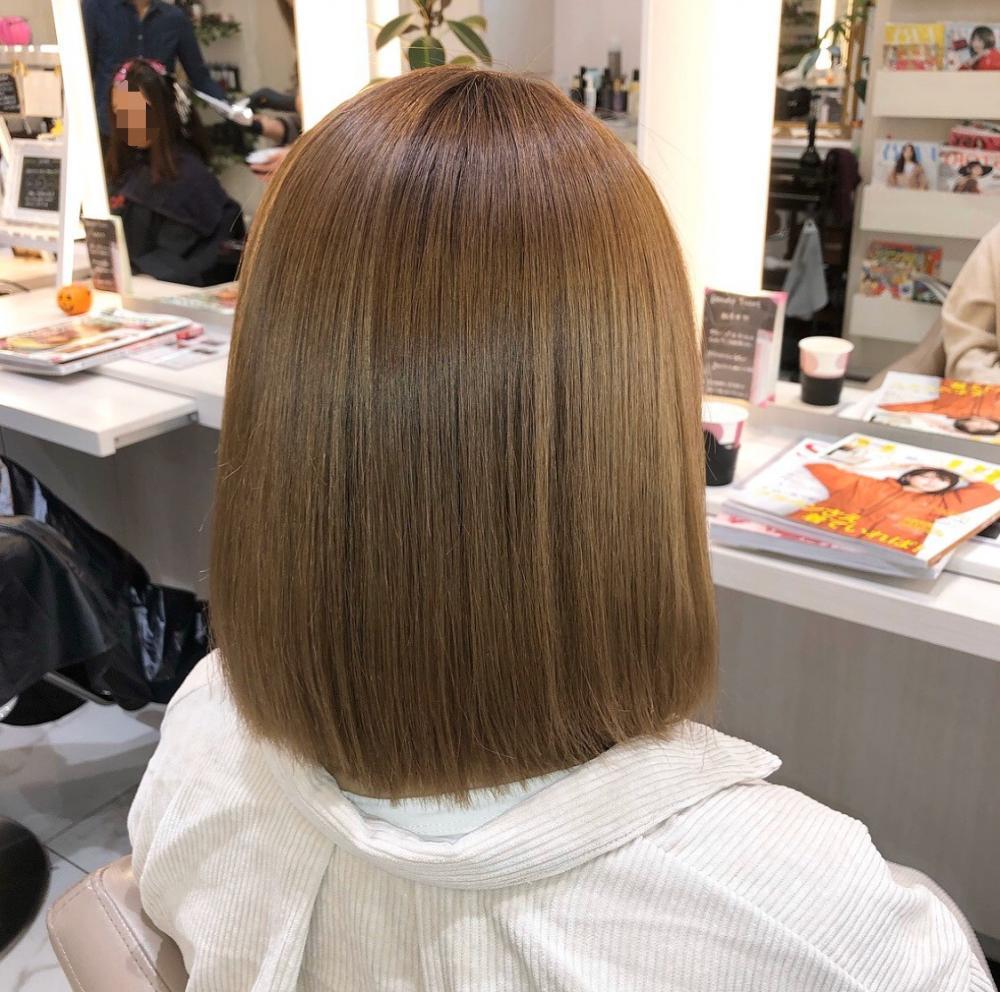 ブリーチ縮毛矯正【ボブ】｜サブ写真②