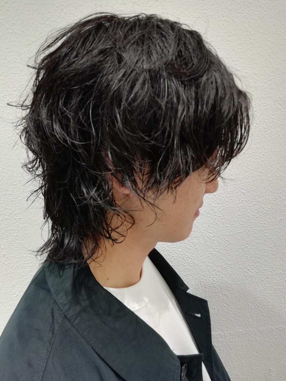 マッシュウルフレイヤー×パーマ｜サブ写真②