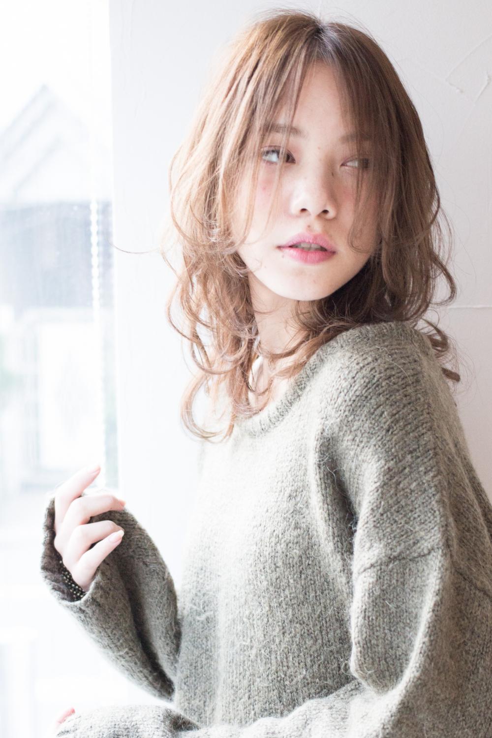 【メディア掲載多数！！】ゆるふわセンターパートウルフ｜サブ写真③