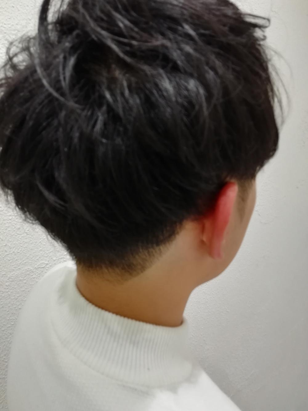 メンズナチュラル縮毛矯正マッシュ｜サブ写真③