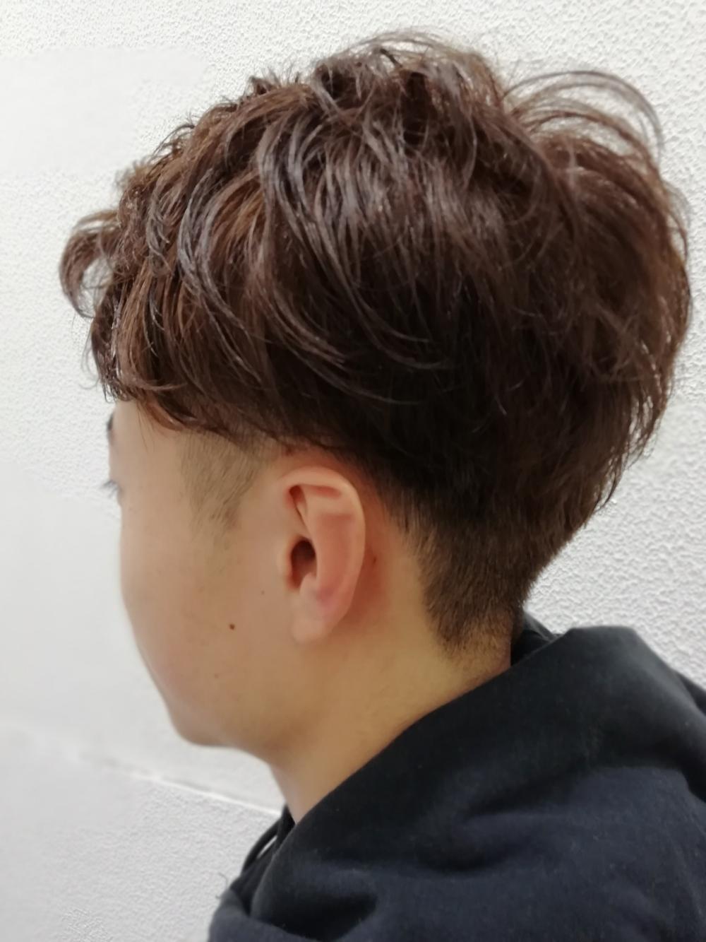 アップバング×ツーブロ×カラー｜サブ写真③