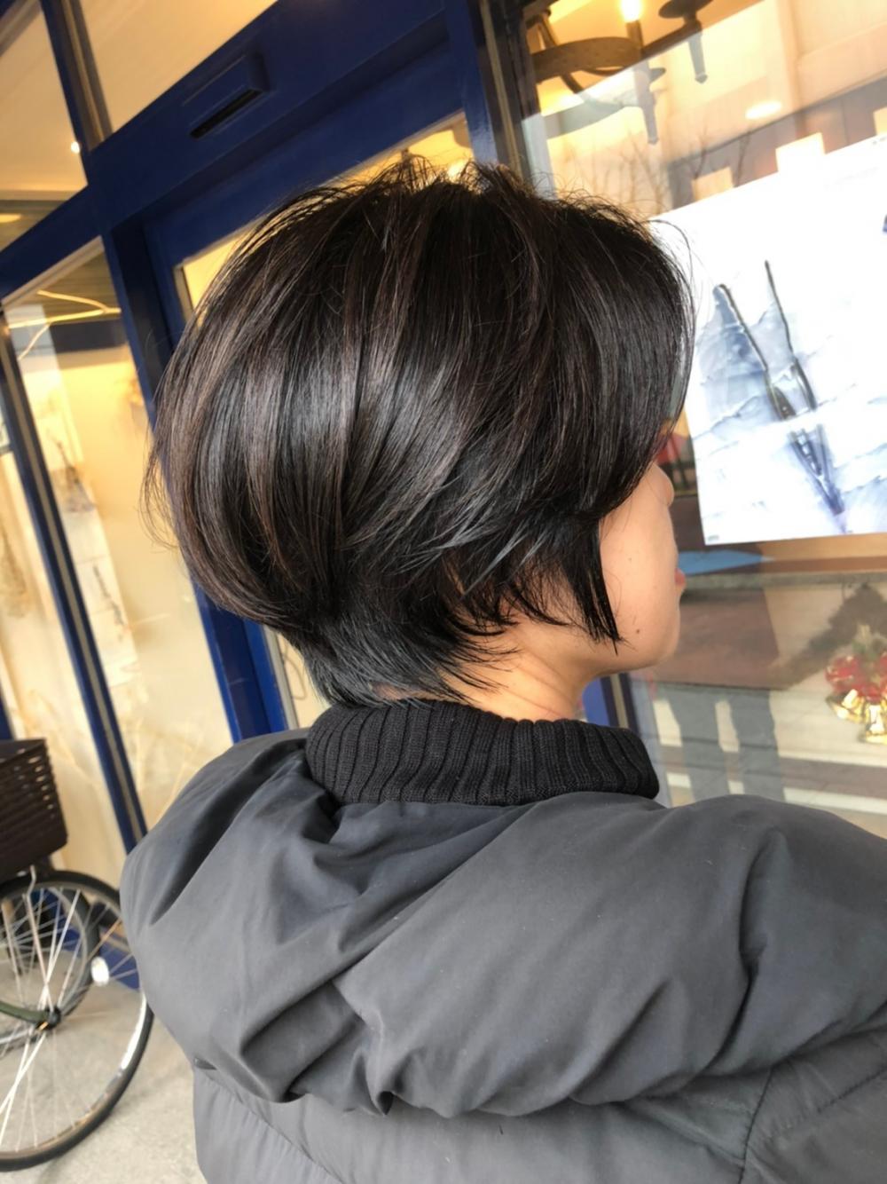 小顔大人ショート