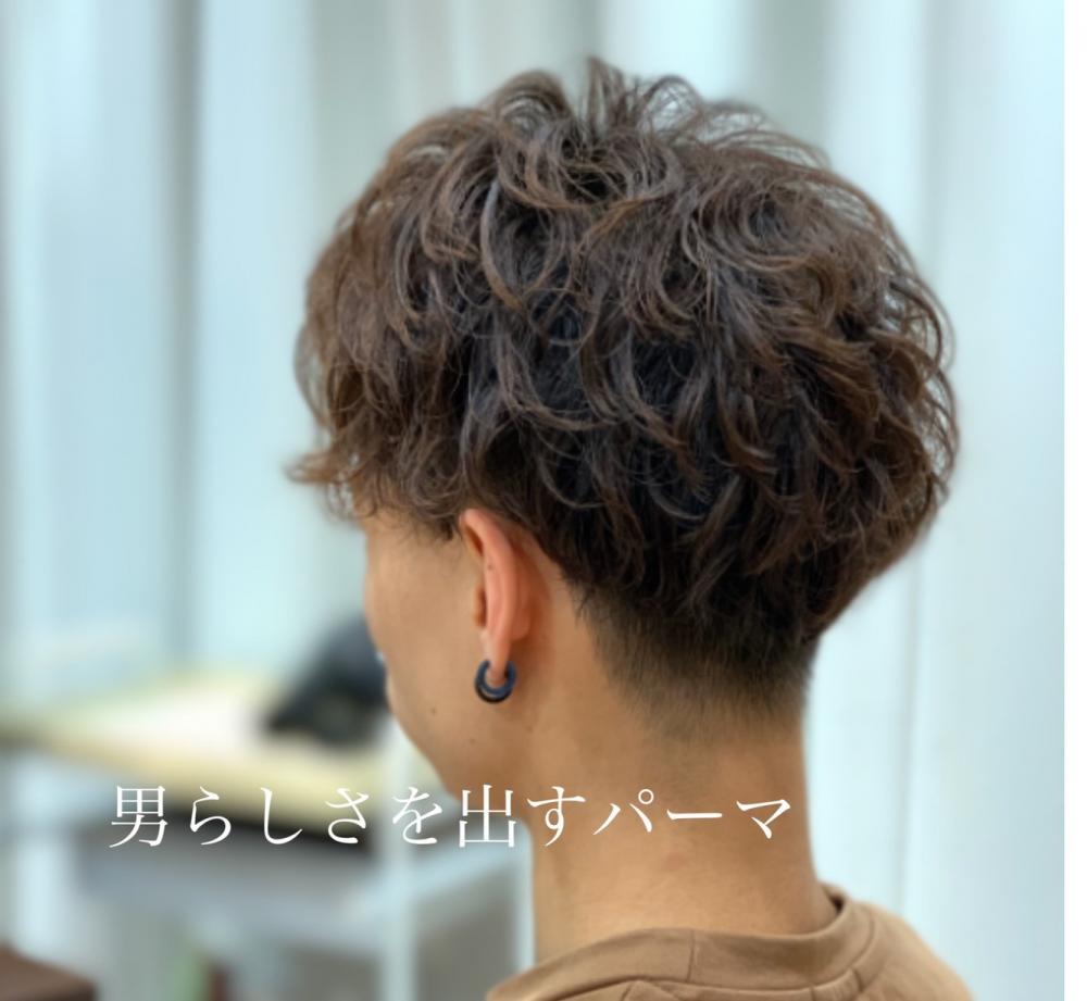 カット×スパイラルパーマ