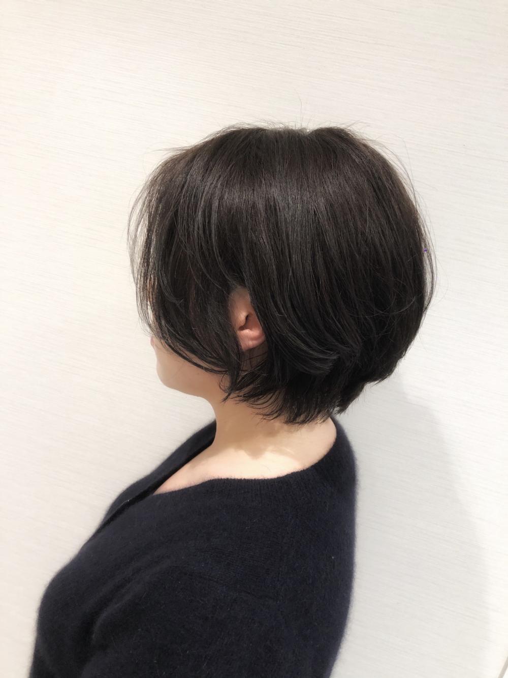 【癖を生かした】ナチュラルショートボブ｜サブ写真②