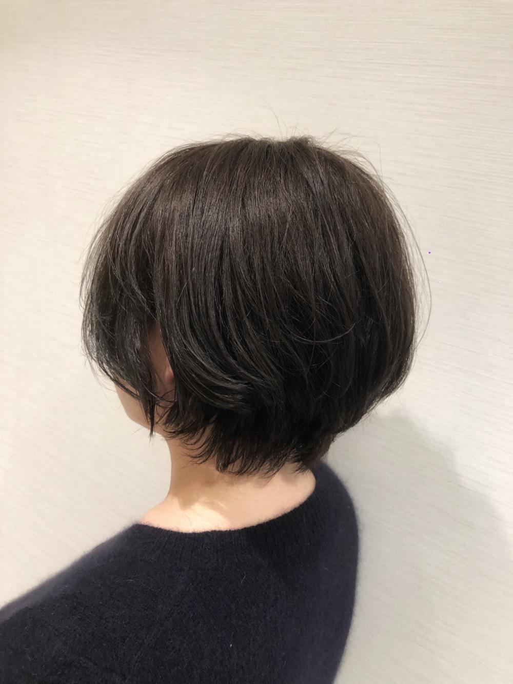 【癖を生かした】ナチュラルショートボブ｜サブ写真③