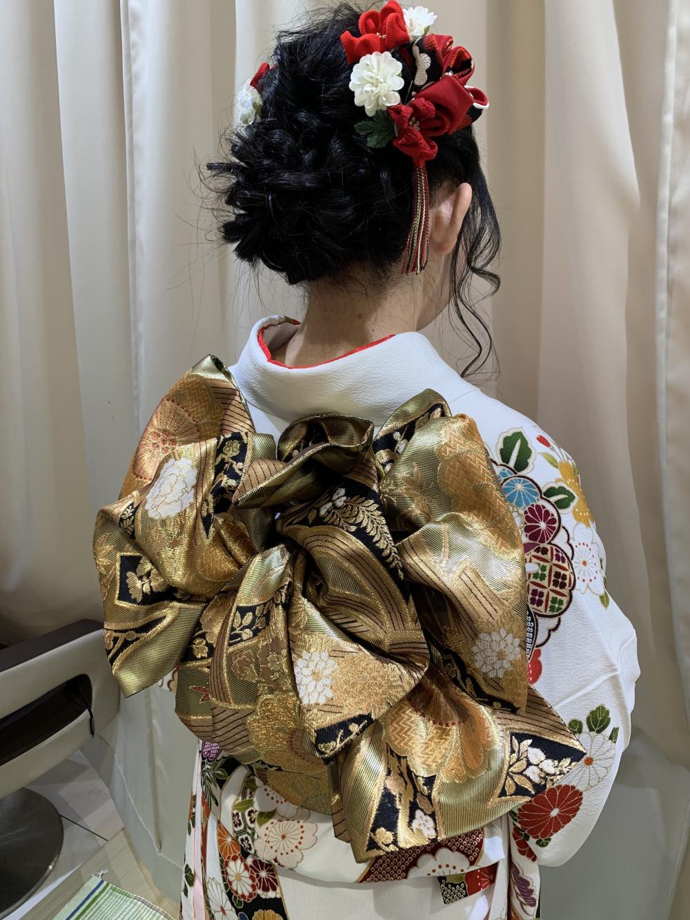 成人式アレンジ