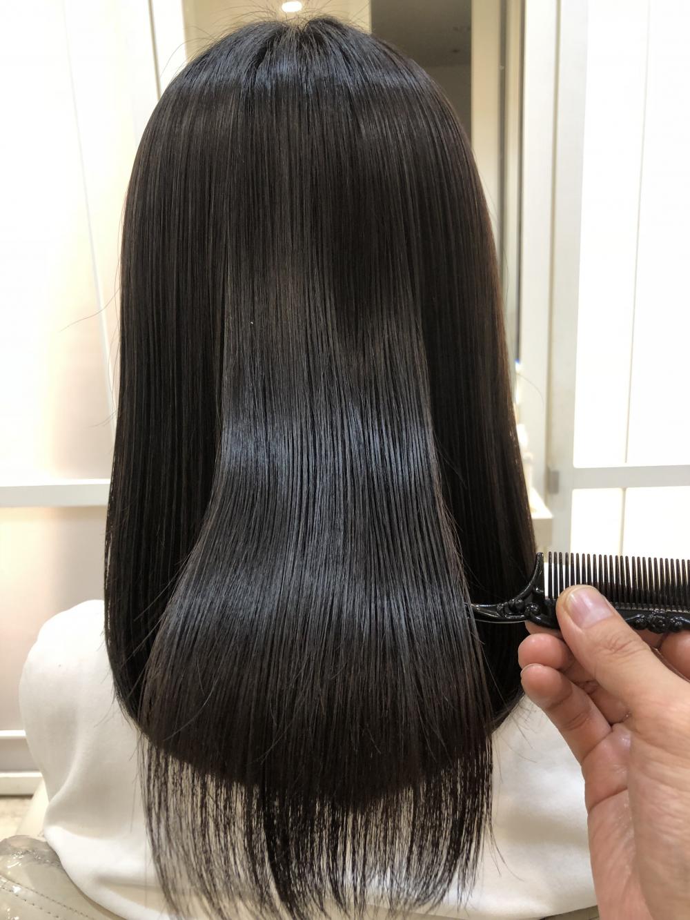 酸熱トリートメント×縮毛矯正
