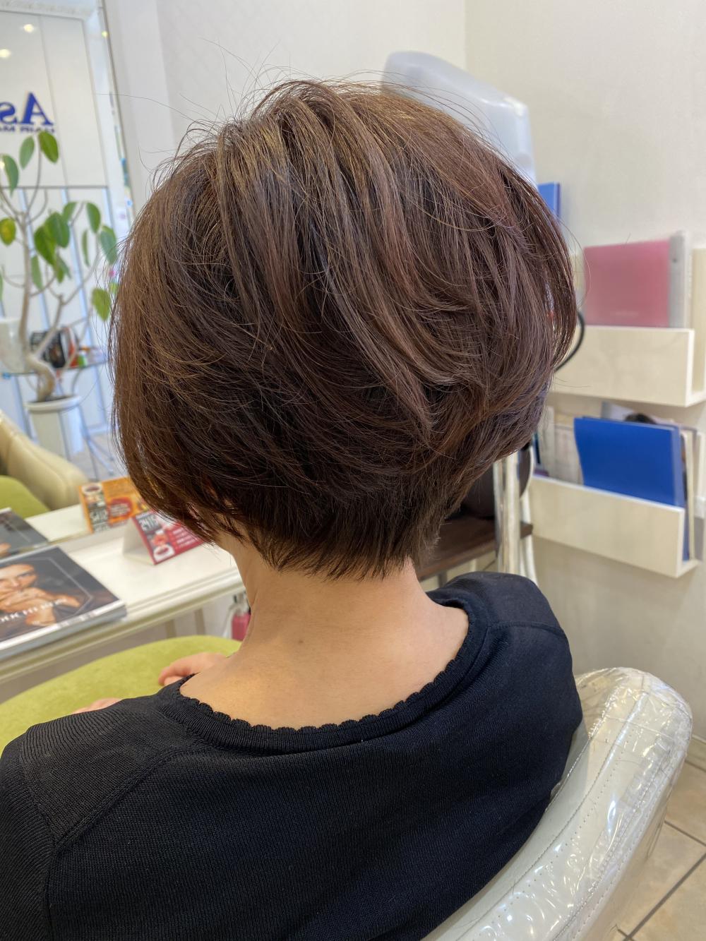 大人ショートボブ｜サブ写真②