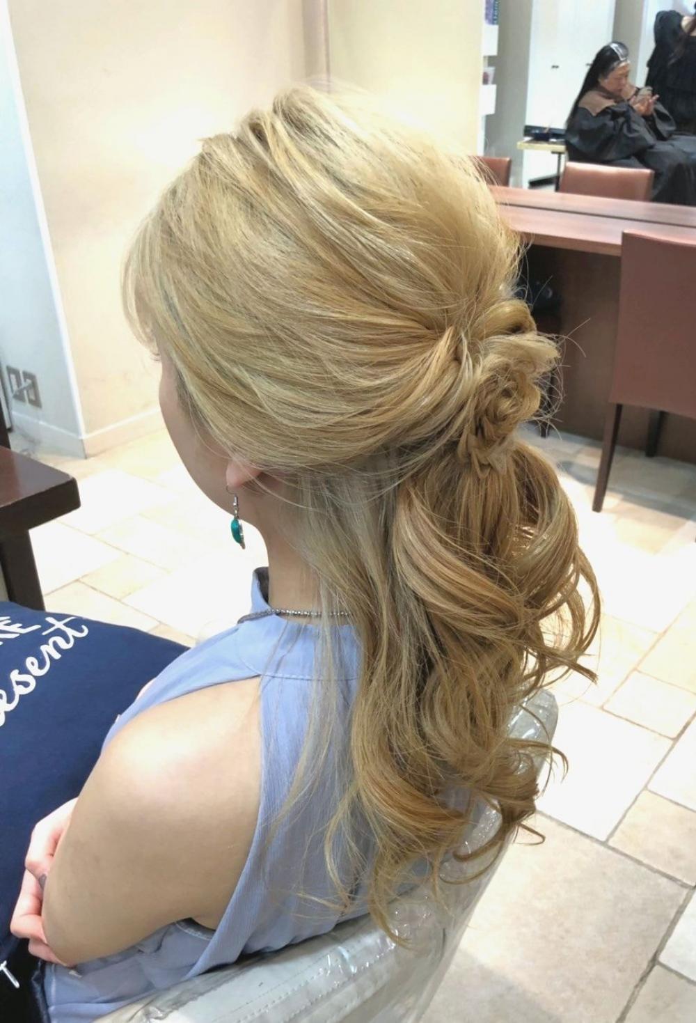 カジュアルヘアアレンジ