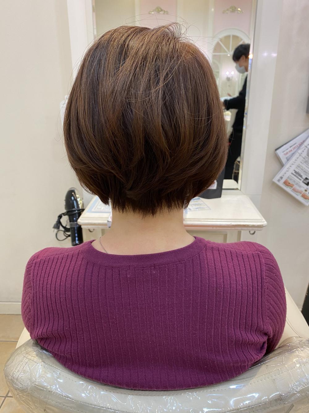 大人ショートボブ｜サブ写真③