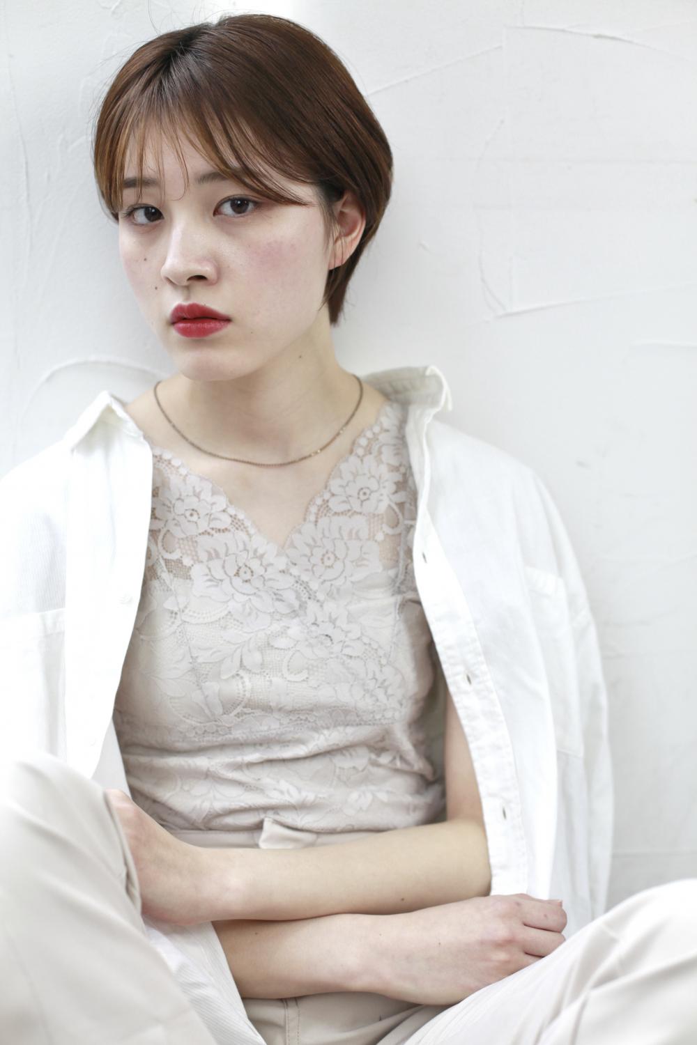 シースルーバング&ショートスタイル｜サブ写真④