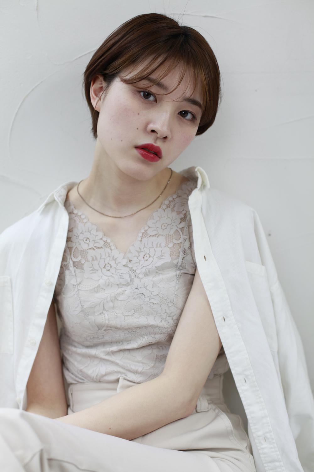 シースルーバング&ショートスタイル｜サブ写真⑤