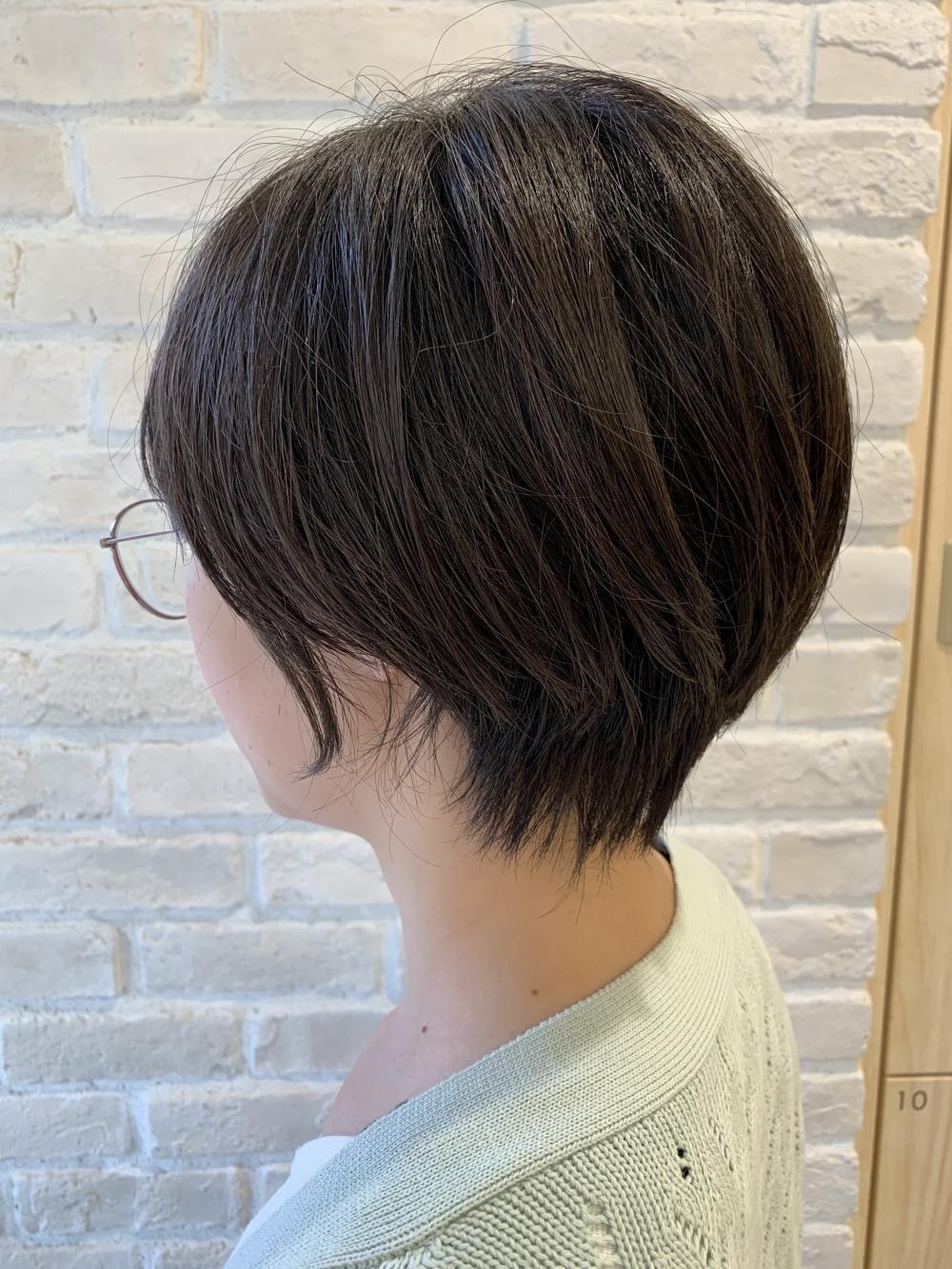 清楚系ショートボブ