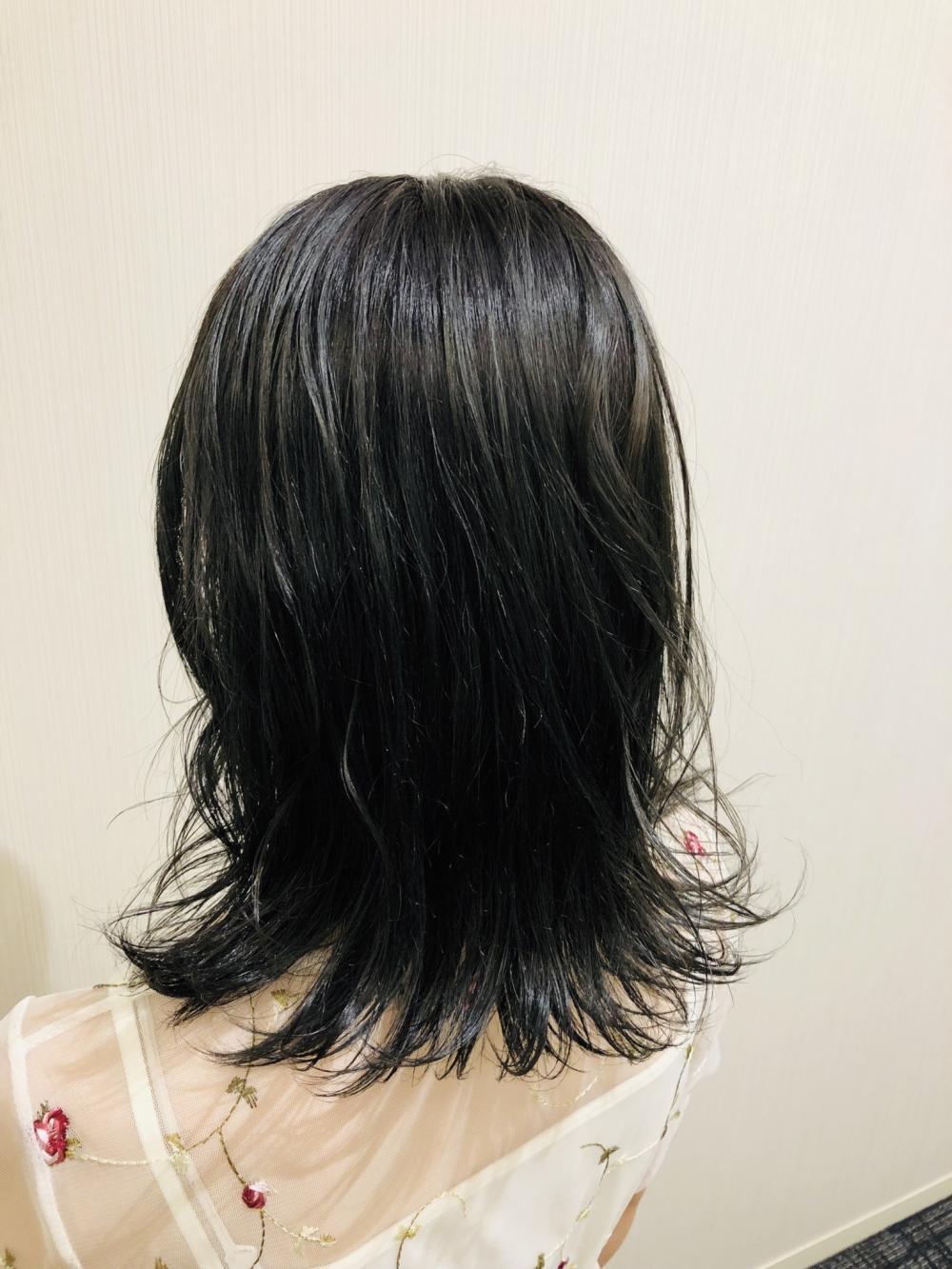 ダークグレージュ外ハネ｜サブ写真③