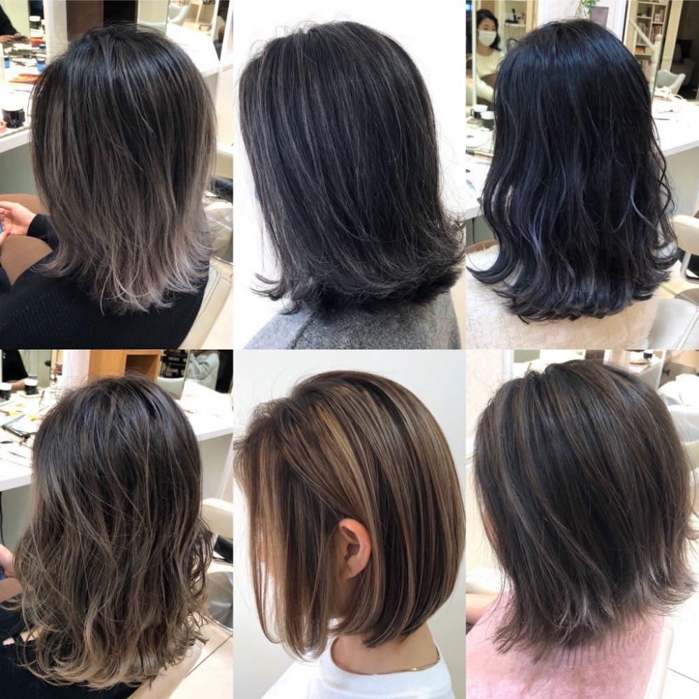 ハイライトバレイヤージュ♪ヘアカタログ