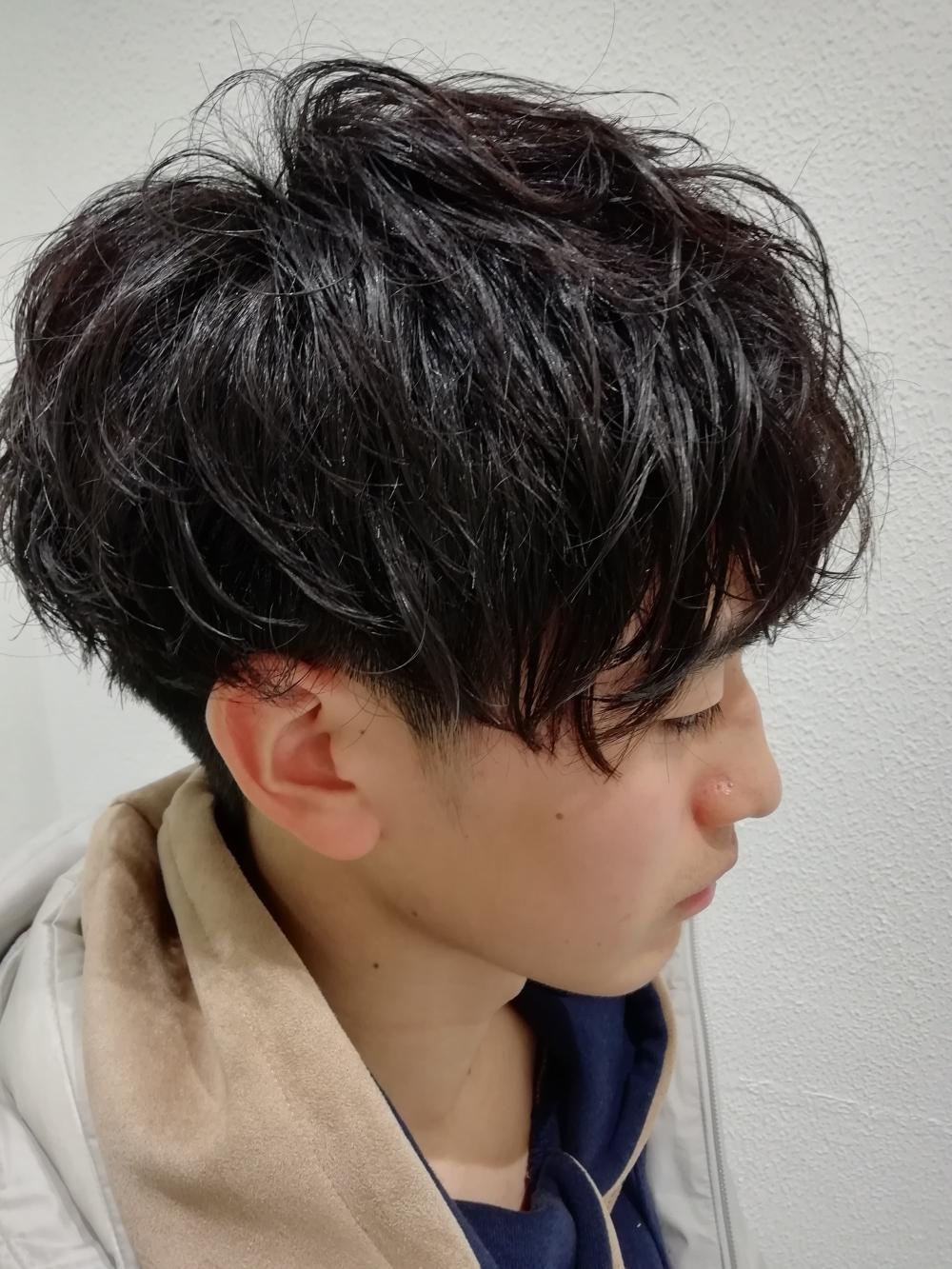 【カッコよくなりたい大学生に激おススメ！】マッシュ×パーマ