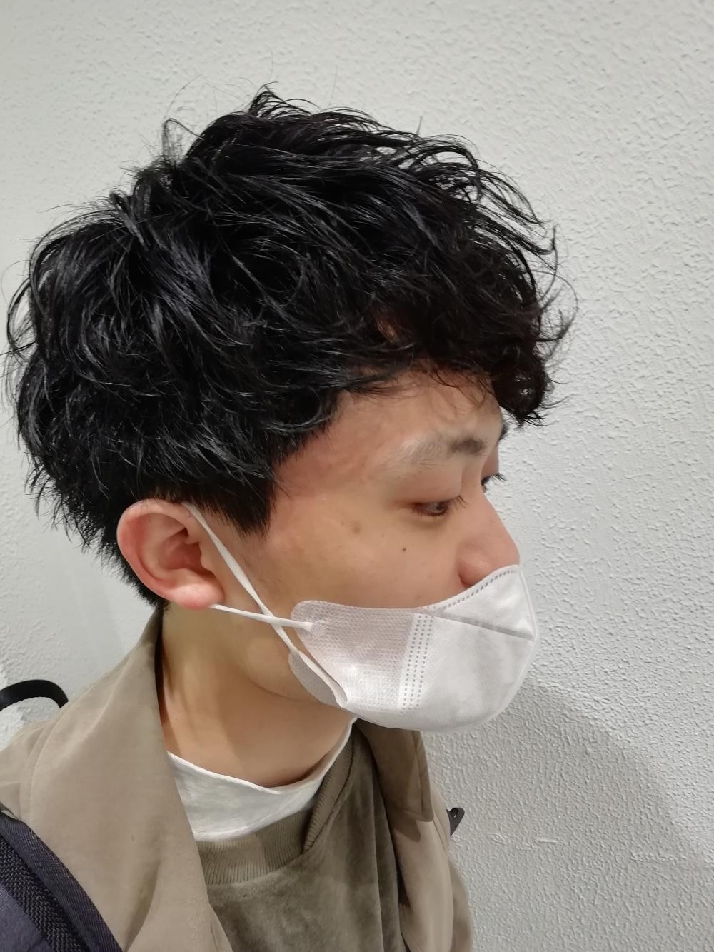 メンズパーマスタイル